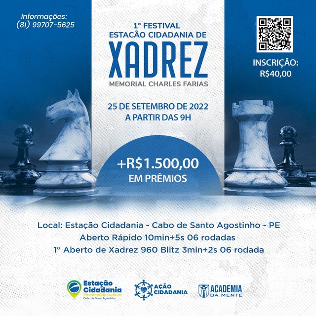 1° Festival Estação Cidadania de Xadrez