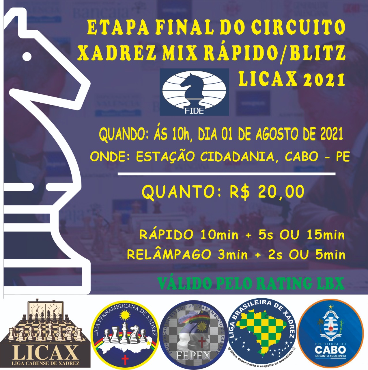 Campeonato Brasileiro de Xadrez Rápido & Blitz 2021