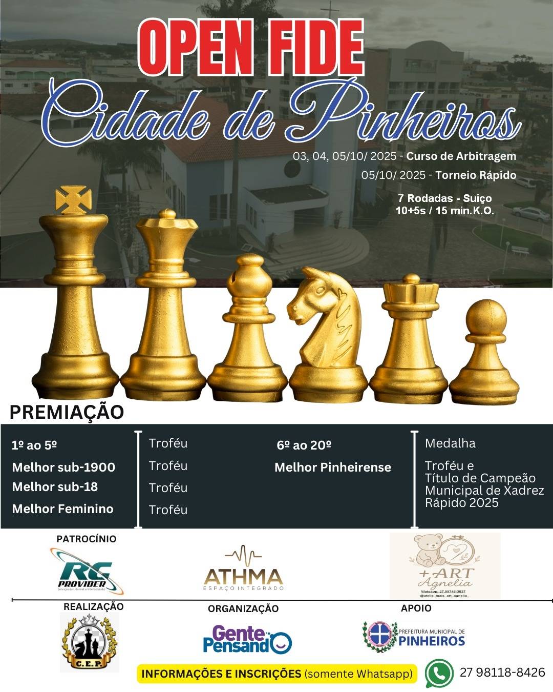 XVII CAMRAP Open Fide Cidade de Pinheiros